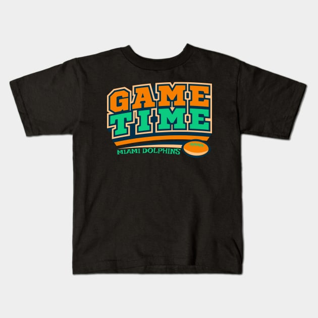 game time Kids T-Shirt by Diegosevenstar